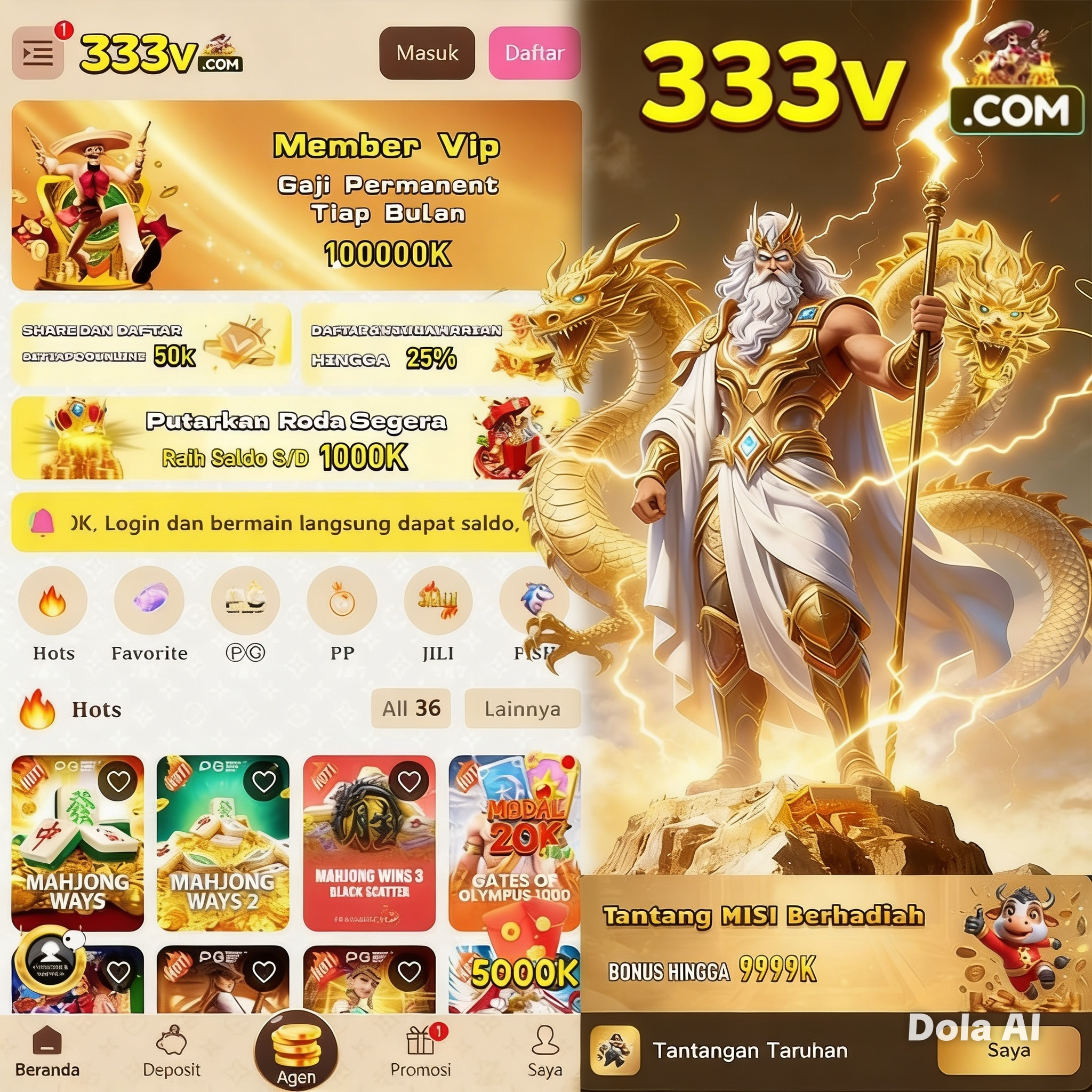 333V - Link Alternatif Game Kasino dan Slot Online