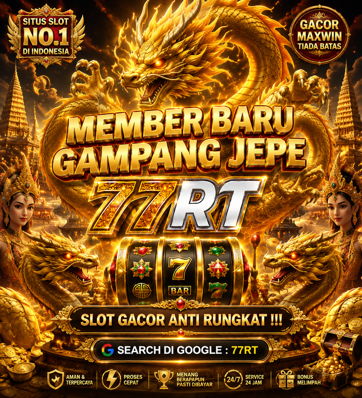 77RT - agen slot online terpercaya di Indonesia dengan slot gacor hari ini terbaik dari slot88 di tahun 2026 ini.