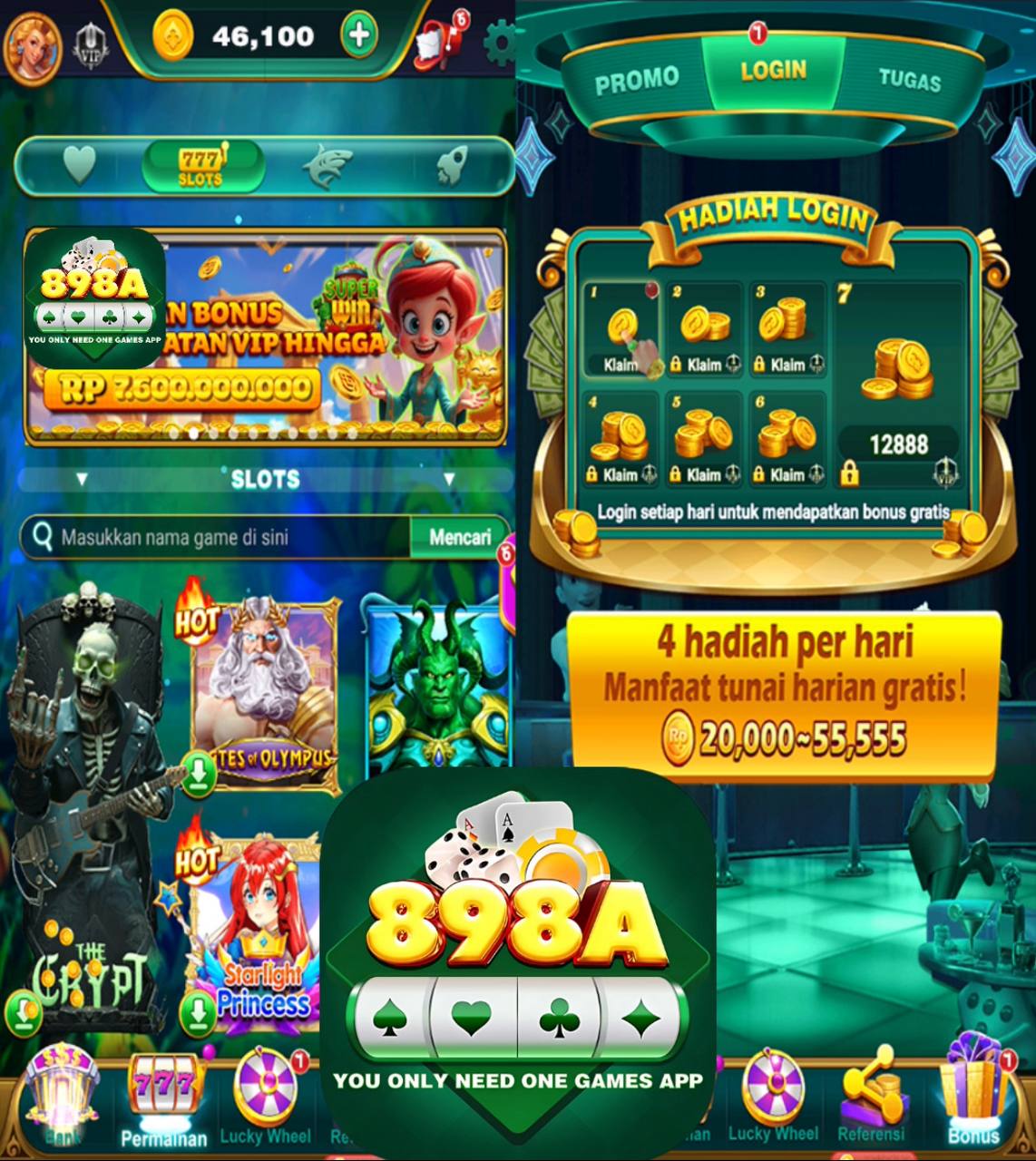 898A - Link Alternatif Game Kasino dan Slot Online
