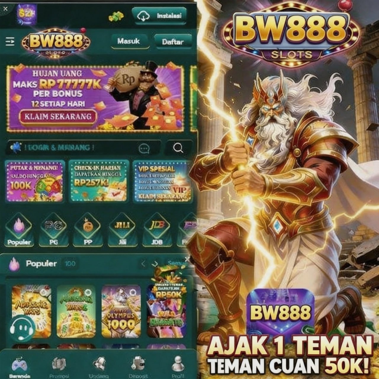 BW888 - Destinasi Slot Online Indonesia dengan Ragam Tema Menarik