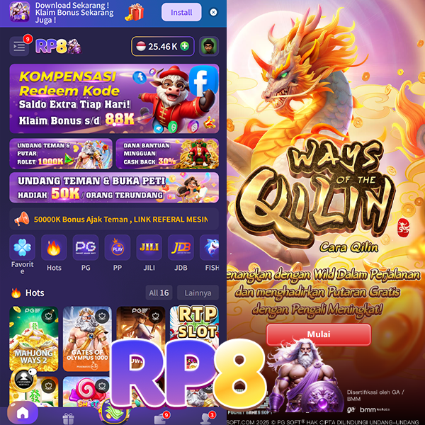 RP8 - Situs Resmi Slot Online dan Pilihan Game PG Soft