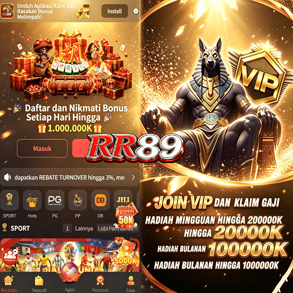 RR89 - Dowdload & Install Aplikasi Slot Asli Minimal Bet 400 Perak